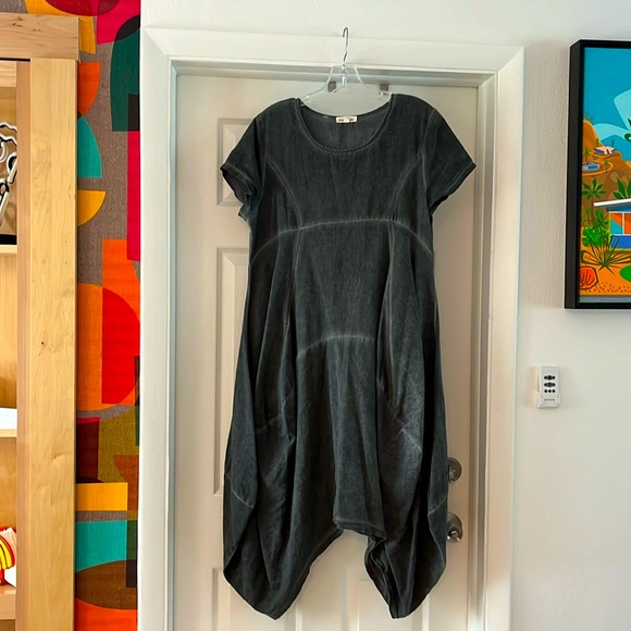 NWOT - catwalk studio- small flair bottom cotton dress - Picture 1 of 5